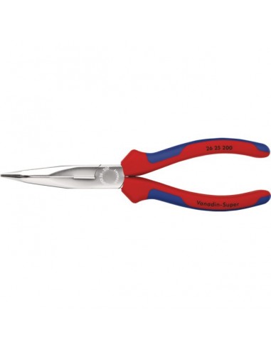 PINCE A BEC DEMI ROND COUDE COUPANTE LG 200 MM