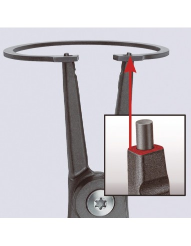 PINCE A CIRCLIPS DE PRECISION EXTERIEUR 1960 MM DROITE