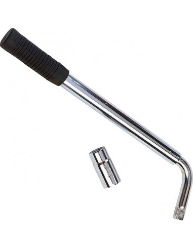 CLE DEMONTE ROUE TELESCOPIQUE 17X19 MM LONGUEUR 360 MM
