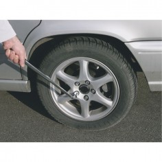 CLE DEMONTE ROUE TELESCOPIQUE 17X19 MM LONGUEUR 360 MM 2