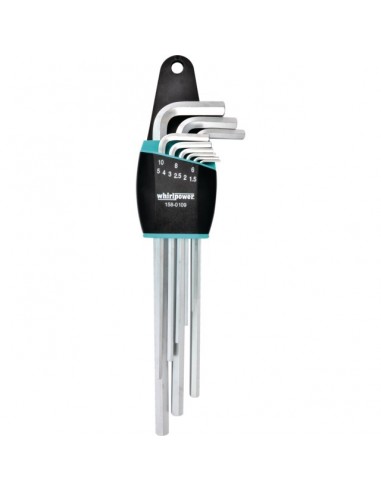 CLES MALES LONGUES 6 PANS JEU DE 9 PIECES