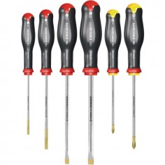 TOURNEVIS PROTWIST 4 FENTE  2 PHILLIPS JEU DE 6