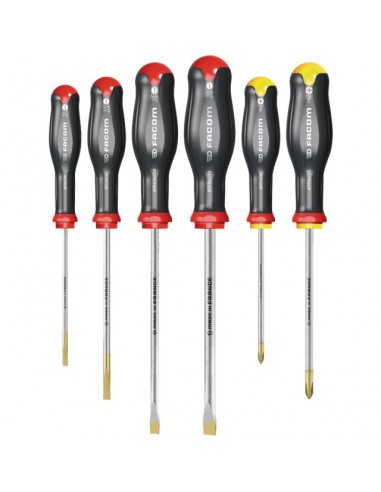 TOURNEVIS PROTWIST 4 FENTE  2 PHILLIPS JEU DE 6