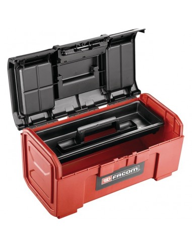 BOITE A OUTILS PLASTIQUE 24 FERMETURE AUTOMATIQUE