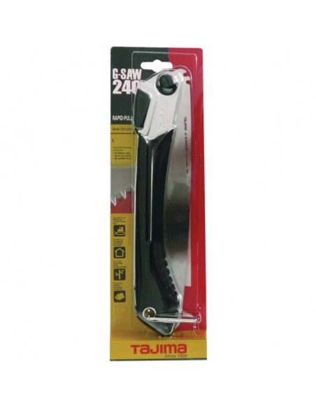 SCIE A MAIN PLIABLE GSAW AVEC GRIP LONGUEUR DE LAME 240 MM