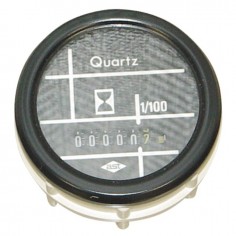 COMPTEUR D'HEURES 12-24V Ø 60 MM AVEC FIXATION