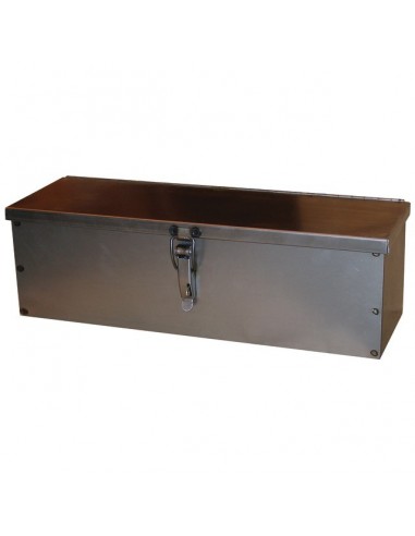 COFFRE A OUTILS 420X130X130MM TOLE PLIEE SOUDEE