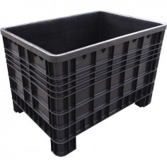 CAISSE PALETTE PLASTIQUE 525L 1200X800X800MM