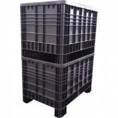 CAISSE PALETTE PLASTIQUE 525L 1200X800X800MM 2