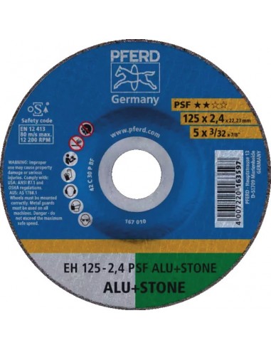 DISQUE A TRONÇONNER MATERIAUX 125 X 2
