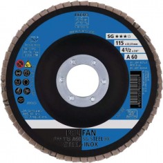 DISQUE A LAMELLES 115 MM GRAIN 60 POLIFAN PFERD