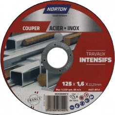 DISQUE A TRONCONNER METAL FIN PLAT 125X1