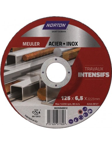 DISQUE A EBARDER MOYEU DEPORTE METAL 125X6