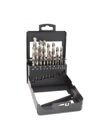 FORETS 1 A 10 MM HSS TECN`X COBALT 5% COFFRET DE 19 PIECES RISS