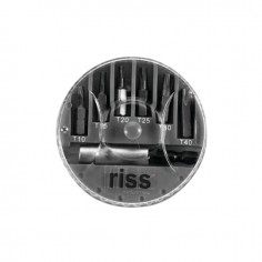 EMBOUTS DE VISSAE TORX ET PORTE EMBOUTS BOITE DISTRIBUTRICE DE 6 RISS