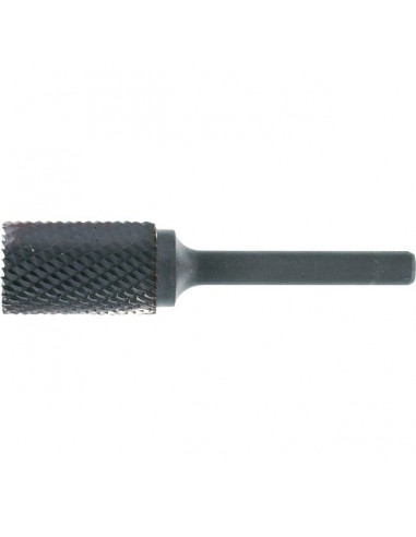 FRAISE CARBURE 6MM CYLINDRIQUE BOUT PLAT DENT CROISEES