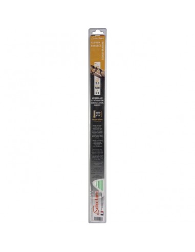 BAGUETTE CUPROX ENROBE SOUDOBRASURE LAITON Ø 2 BLISTER DE 5