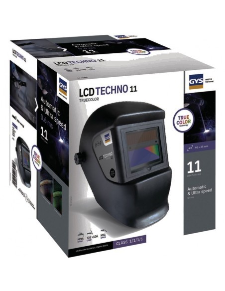 MASQUE A SOUDER TECHNO 11 TRUE COLOR