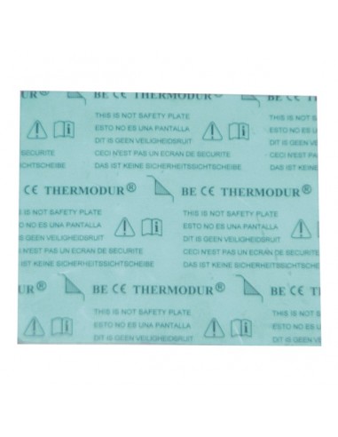 VERRE NOIR RECTANGULAIRE N 13    105X50 MM