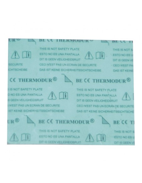 VERRE NOIR RECTANGULAIRE N 13    105X50 MM