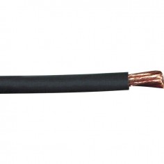 CABLE DE BATTERIE SOUDURE 35MM2 NOIR ROULEAU DE 5M
