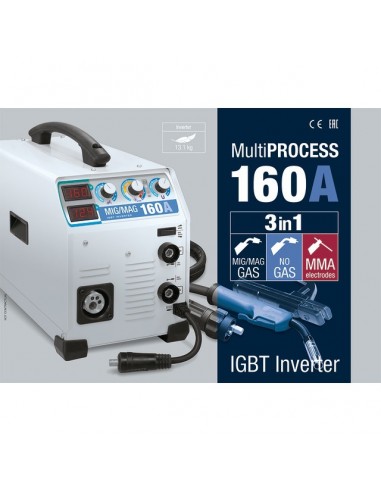 POSTE A SOUDER INVERTER SEMIAUTOMATIQUE MIG/MAG EASYMIG 160 AVEC ACCESSOIRES