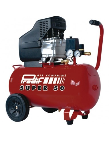 COMPRESSEUR A AIR 50 LITRES 2CV MONOPHASE 12