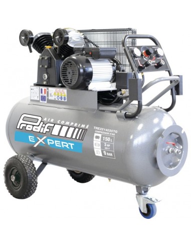 COMPRESSEUR A AIR 150 LITRES 3CV TRIPHASE 23M3