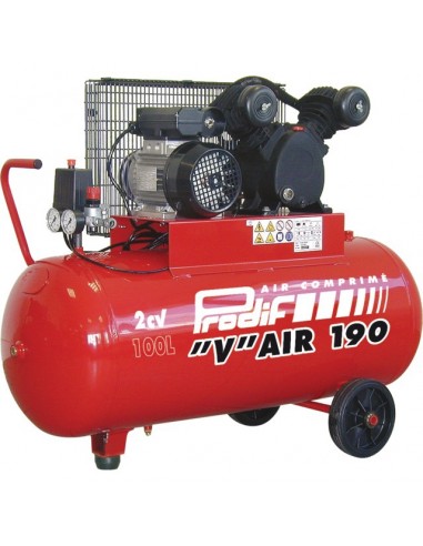 COMPRESSEUR A AIR 100 LITRES 2CV MONOPHASE 15M3