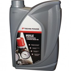 HUILE POUR COMPRESSEUR A PISTON BIDON 2 L TECHNI-POWER