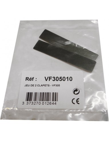 LAMELLES CLAPETS POUR VF305  FT155  VFT185B JEU DE 2