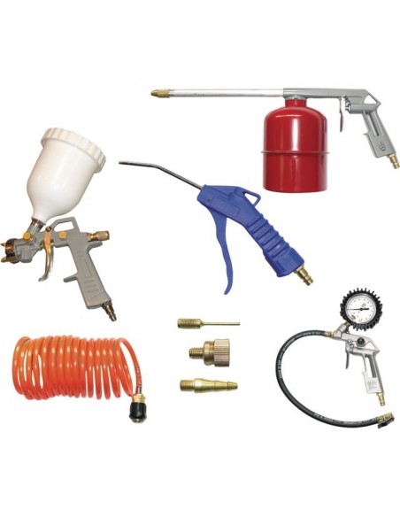 ACCESSOIRE PNEUMATIQUE HOMOLOGUE KIT DE 8 PIECES