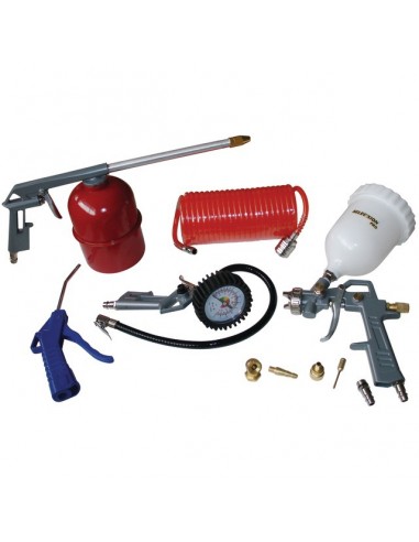 KIT ACCESSOIRE PNEUMATIQUE 9 PIECES SELECX'ION
