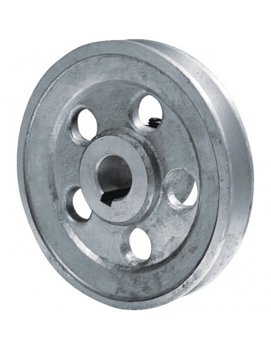 POULIE MOTEUR 120MM ALESAGE 24MM