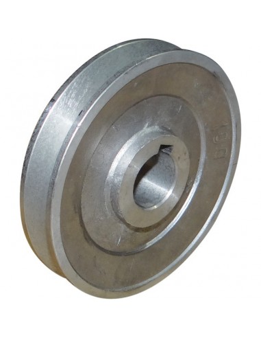 POULIE MOTEUR 100MM ALESAGE 24MM