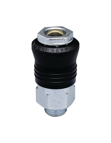 RACCORD RAPIDE FEMELLE FILETE MALE 1/4 BLISTER