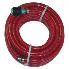 TUYAU AIR PVC 8X13 MM AVEC RACCORDS RAPIDES LG 10 M