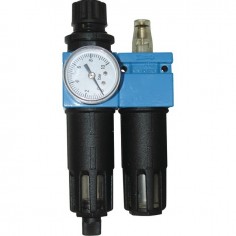 DETENDEUR + FILTRE + LUBRIFICATEUR MANO 40 MM 600 L/MN FEMELLE 1/4