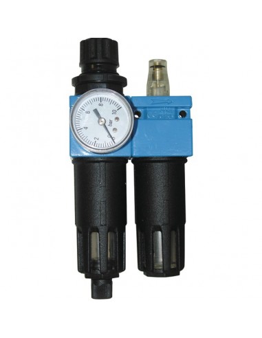 DETENDEUR + FILTRE + LUBRIFICATEUR MANO 40 MM 600 L/MN FEMELLE 1/4