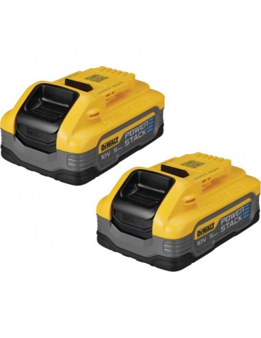 PACK DE 2 BATTERIES POWERSTACK XR 18V 5AH LI-ION DCB1104H2-QW DEWALT
