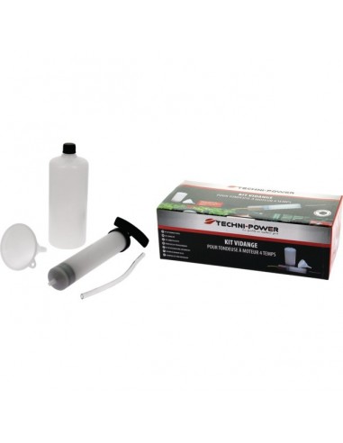 KIT VIDANGE HUILE POUR TONDEUSE TECHNI-POWER