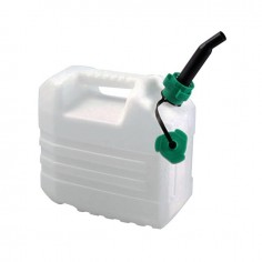 JERRYCAN PLASTIQUE ALIMENTAIRE 10L AVEC BEC VERSEUR