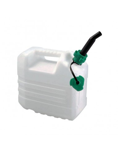 JERRYCAN PLASTIQUE ALIMENTAIRE 10L AVEC BEC VERSEUR