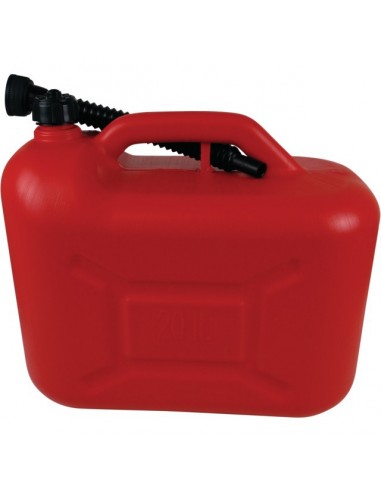 JERRYCAN PLASTIQUE 20L ECO ROUGE