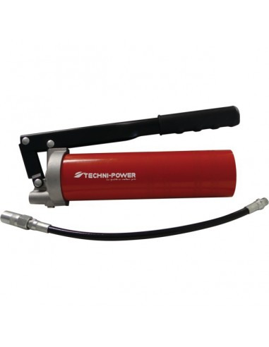 POMPE A GRAISSE A LEVIER POUR CARTOUCHE VISSER AVEC FLEXIBLE TECHNI-POWER