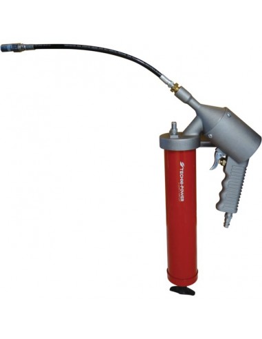 PISTOLET A GRAISSE PNEUMATIQUE AVEC FLEXIBLE TECHNI-POWER
