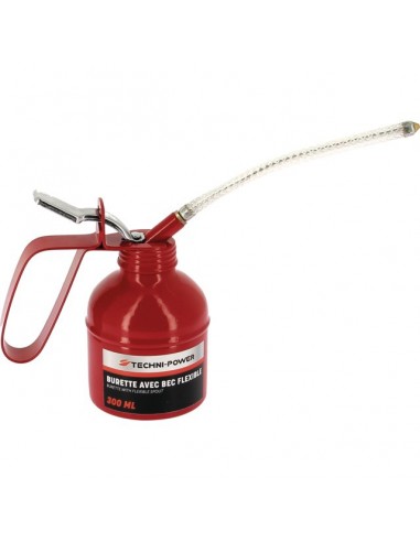 BURETTE ACIER 300ML AVEC BEC FLEXIBLE TECHNI-POWER