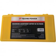 GRAISSEURS ASSORTIMENT COFFRET DE 110 PIECES TECHNI-POWER 2