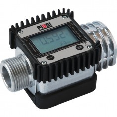 COMPTEUR ELECTRONIQUE A GASOIL K24-A MALE - MALE G1 PIUSI