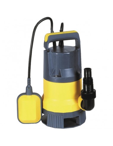 POMPE VIDE CAVE EAUX CHARGEES MONOPHASEE 230V 400W 9500 L/H AVEC FLOTTEUR